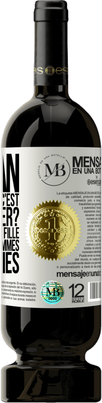 «Maman qu'est-ce que c'est abandonner? Je ne sais pas ma fille nous sommes des femmes» Édition Premium MBS® Réserve