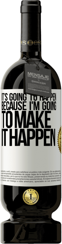 49,95 € | 红酒 高级版 MBS® 预订 这会发生,因为我要实现 白标. 可自定义的标签 预订 12 个月 收成 2016 Tempranillo