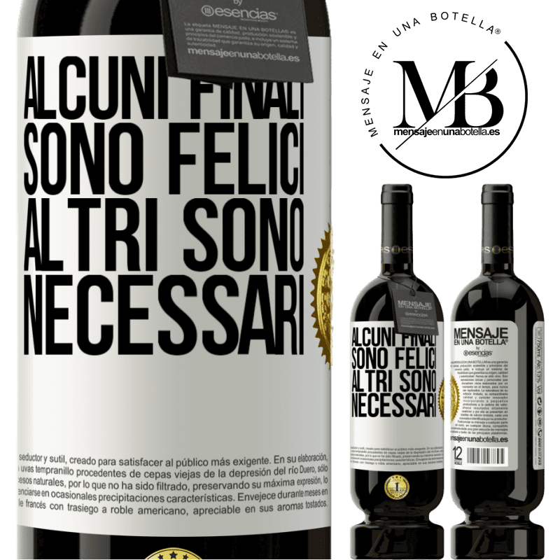 49,95 € Spedizione Gratuita | Vino rosso Edizione Premium MBS® Riserva Alcuni finali sono felici. Altri sono necessari Etichetta Bianca. Etichetta personalizzabile Riserva 12 Mesi Raccogliere 2015 Tempranillo