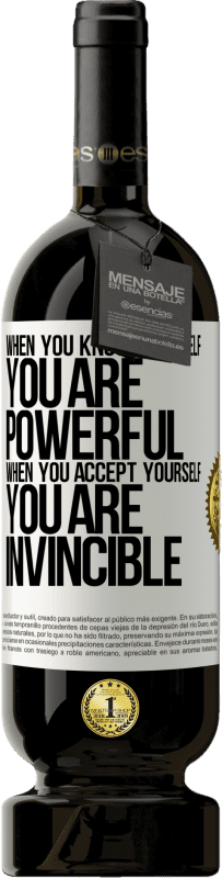 «When you know yourself, you are powerful. When you accept yourself, you are invincible» Premium Edition MBS® Reserve
