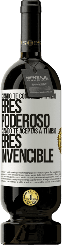«Cuando te conoces a ti mismo, eres poderoso. Cuando te aceptas a ti mismo, eres invencible» Edición Premium MBS® Reserva