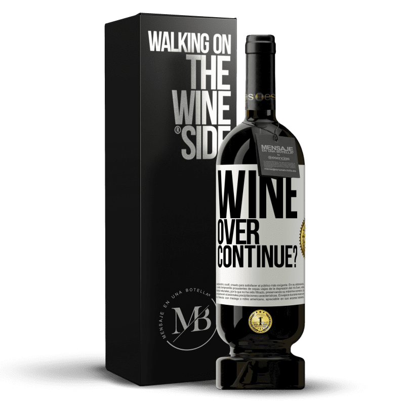 49,95 € Envío gratis | Vino Tinto Edición Premium MBS® Reserva Wine over. Continue? Etiqueta Blanca. Etiqueta personalizable Reserva 12 Meses Cosecha 2015 Tempranillo