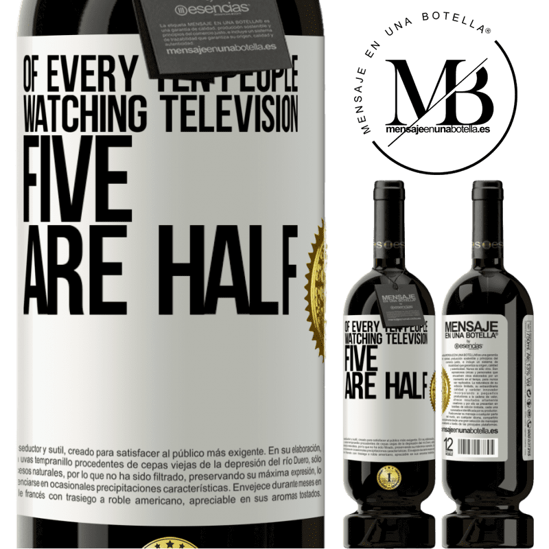 29,95 € Free Shipping | Red Wine Premium Edition MBS® Reserva Of every ten people watching television, five are half White Label. Customizable label Reserva 12 Months Harvest 2014 Tempranillo