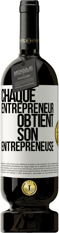 49,95 € | Vin rouge Édition Premium MBS® Réserve Chaque entrepreneur obtient son entrepreneuse Étiquette Blanche. Étiquette personnalisable Réserve 12 Mois Récolte 2016 Tempranillo