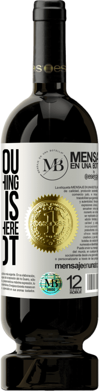 «When you give everything and it is not enough, there it is not» Premium Edition MBS® Reserve