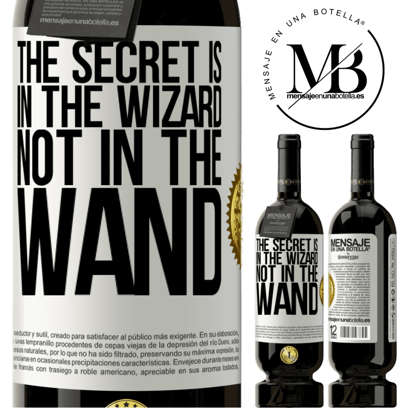 49,95 € Free Shipping | Red Wine Premium Edition MBS® Reserve The secret is in the wizard, not in the wand White Label. Customizable label Reserve 12 Months Harvest 2014 Tempranillo