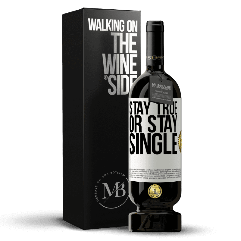 49,95 € Free Shipping | Red Wine Premium Edition MBS® Reserve Stay true, or stay single White Label. Customizable label Reserve 12 Months Harvest 2014 Tempranillo