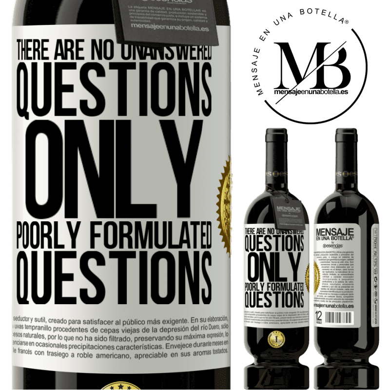 29,95 € Free Shipping | Red Wine Premium Edition MBS® Reserva There are no unanswered questions, only poorly formulated questions White Label. Customizable label Reserva 12 Months Harvest 2014 Tempranillo
