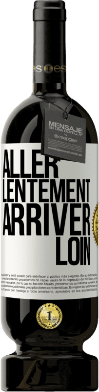 49,95 € Envoi gratuit | Vin rouge Édition Premium MBS® Réserve Aller lentement. Arriver loin Étiquette Blanche. Étiquette personnalisable Réserve 12 Mois Récolte 2016 Tempranillo