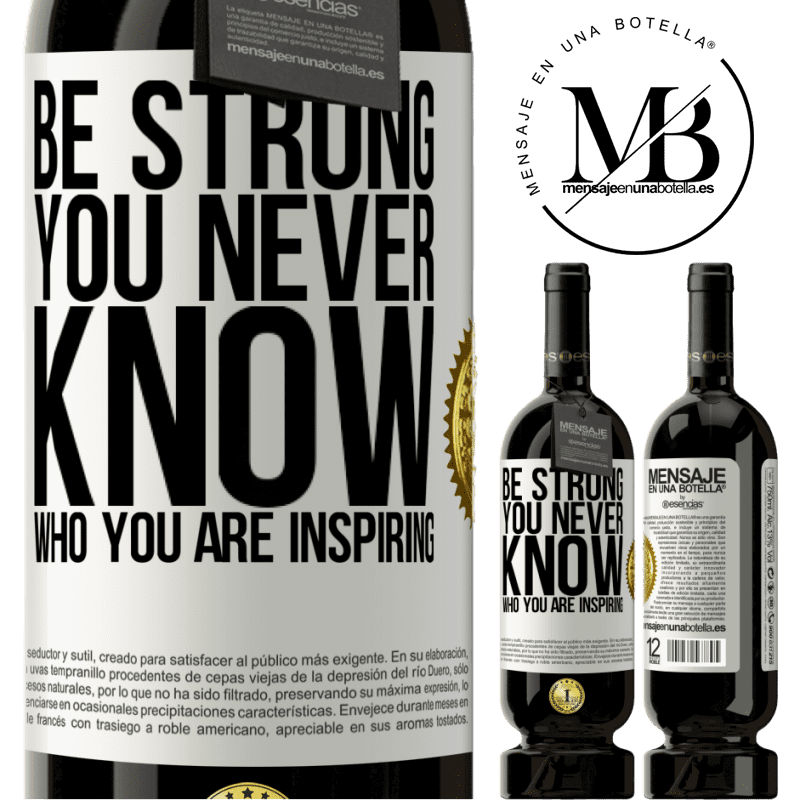 29,95 € Free Shipping | Red Wine Premium Edition MBS® Reserva Be strong. You never know who you are inspiring White Label. Customizable label Reserva 12 Months Harvest 2014 Tempranillo