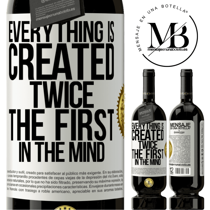29,95 € Free Shipping | Red Wine Premium Edition MBS® Reserva Everything is created twice. The first in the mind White Label. Customizable label Reserva 12 Months Harvest 2014 Tempranillo
