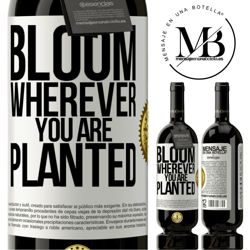 29,95 € Free Shipping | Red Wine Premium Edition MBS® Reserva It blooms wherever you are planted White Label. Customizable label Reserva 12 Months Harvest 2014 Tempranillo