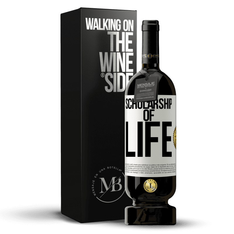 49,95 € Free Shipping | Red Wine Premium Edition MBS® Reserve Scholarship of life White Label. Customizable label Reserve 12 Months Harvest 2014 Tempranillo