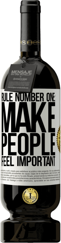 «Rule number one: make people feel important» Premium Edition MBS® Reserve