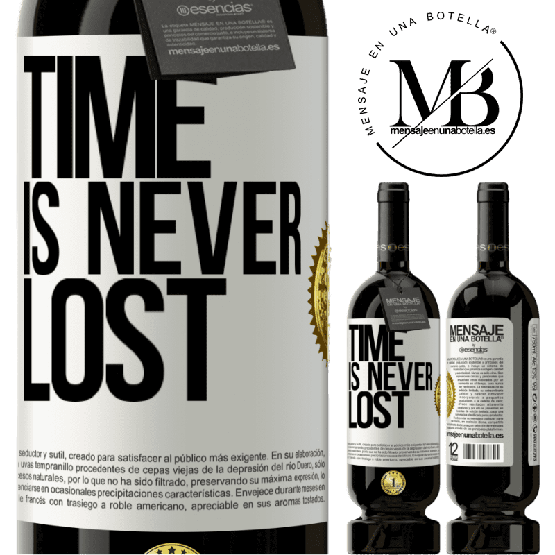 49,95 € Free Shipping | Red Wine Premium Edition MBS® Reserve Time is never lost White Label. Customizable label Reserve 12 Months Harvest 2014 Tempranillo