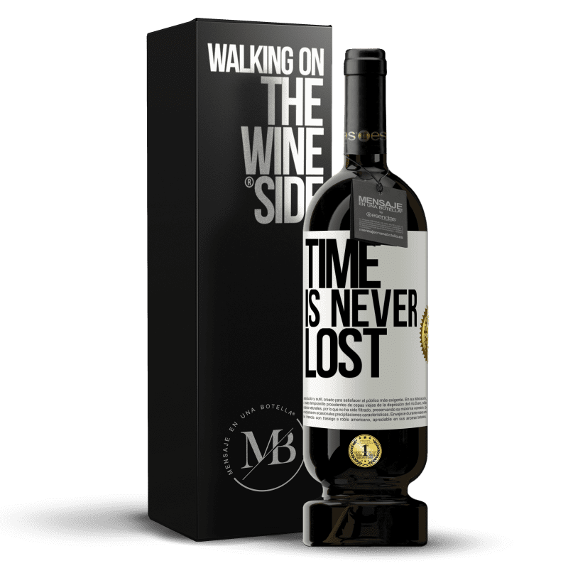 49,95 € Free Shipping | Red Wine Premium Edition MBS® Reserve Time is never lost White Label. Customizable label Reserve 12 Months Harvest 2014 Tempranillo