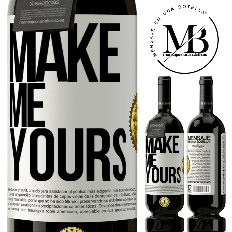 29,95 € Free Shipping | Red Wine Premium Edition MBS® Reserva Make me yours White Label. Customizable label Reserva 12 Months Harvest 2014 Tempranillo