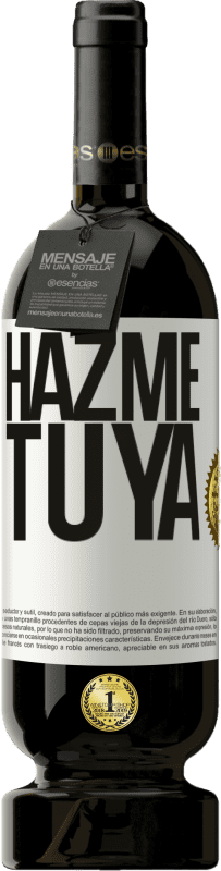 49,95 € Envío gratis | Vino Tinto Edición Premium MBS® Reserva Hazme tuya Etiqueta Blanca. Etiqueta personalizable Reserva 12 Meses Cosecha 2016 Tempranillo