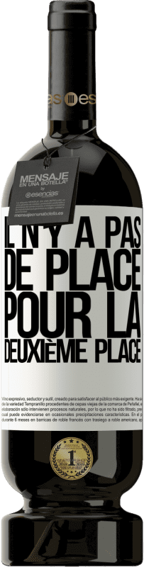 49,95 € Envoi gratuit | Vin rouge Édition Premium MBS® Réserve Il n'y a pas de place pour la deuxième place Étiquette Blanche. Étiquette personnalisable Réserve 12 Mois Récolte 2016 Tempranillo