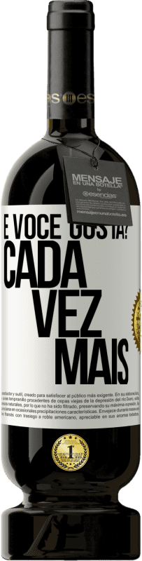 Envio grátis | Vinho tinto Edição Premium MBS® Reserva e você gosta? Cada vez mais Etiqueta Branca. Etiqueta personalizável Reserva 12 Meses Colheita 2016 Tempranillo