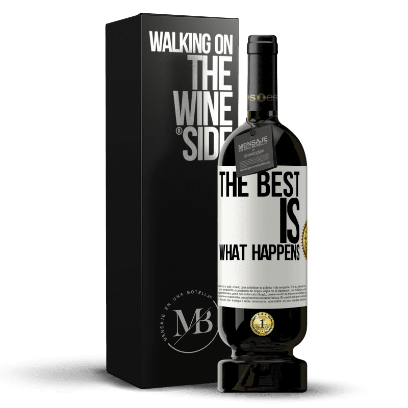 49,95 € Free Shipping | Red Wine Premium Edition MBS® Reserve The best is what happens White Label. Customizable label Reserve 12 Months Harvest 2014 Tempranillo