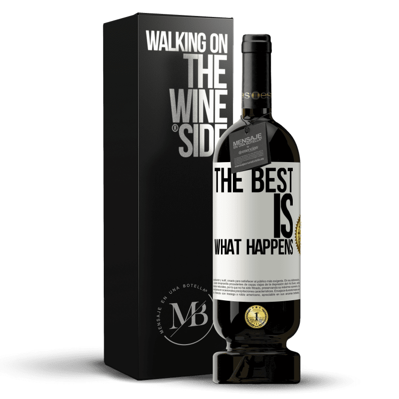 49,95 € Free Shipping | Red Wine Premium Edition MBS® Reserve The best is what happens White Label. Customizable label Reserve 12 Months Harvest 2015 Tempranillo