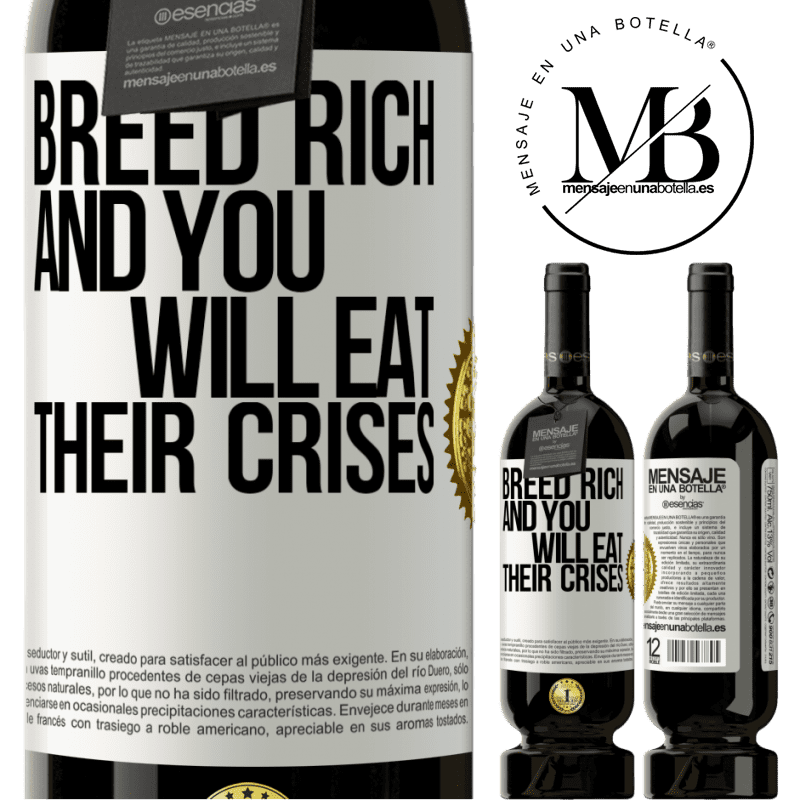 29,95 € Free Shipping | Red Wine Premium Edition MBS® Reserva Breed rich and you will eat their crises White Label. Customizable label Reserva 12 Months Harvest 2014 Tempranillo
