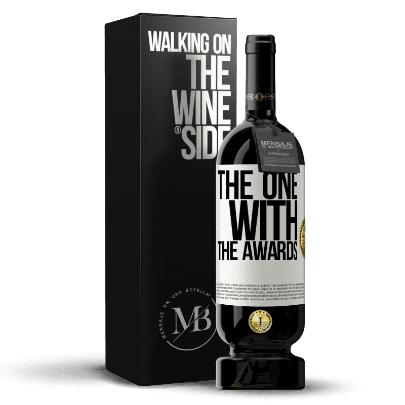 49,95 € Free Shipping | Red Wine Premium Edition MBS® Reserve The one with the awards White Label. Customizable label Reserve 12 Months Harvest 2015 Tempranillo