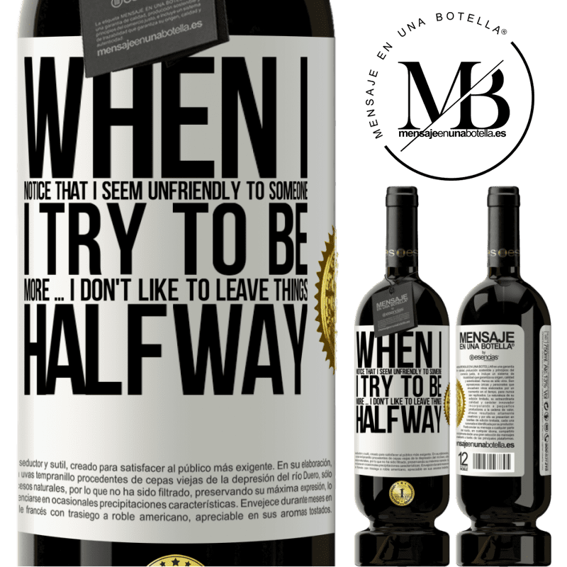 29,95 € Free Shipping | Red Wine Premium Edition MBS® Reserva When I notice that someone likes me, I try to fall worse ... I don't like to leave things halfway White Label. Customizable label Reserva 12 Months Harvest 2014 Tempranillo