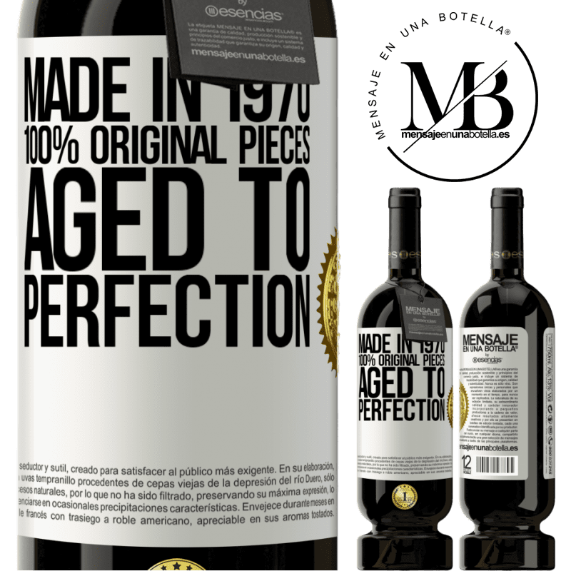 29,95 € Free Shipping | Red Wine Premium Edition MBS® Reserva Made in 1970, 100% original pieces. Aged to perfection White Label. Customizable label Reserva 12 Months Harvest 2014 Tempranillo