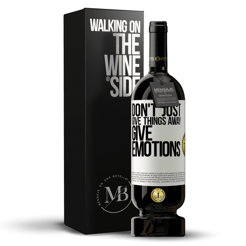 49,95 € Free Shipping | Red Wine Premium Edition MBS® Reserve Don't just give things away, give emotions White Label. Customizable label Reserve 12 Months Harvest 2014 Tempranillo