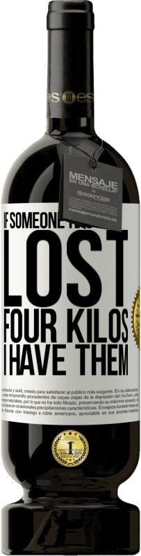 49,95 € 免费送货 | 红酒 高级版 MBS® 预订 如果有人减了四公斤。我有他们 白标. 可自定义的标签 预订 12 个月 收成 2016 Tempranillo