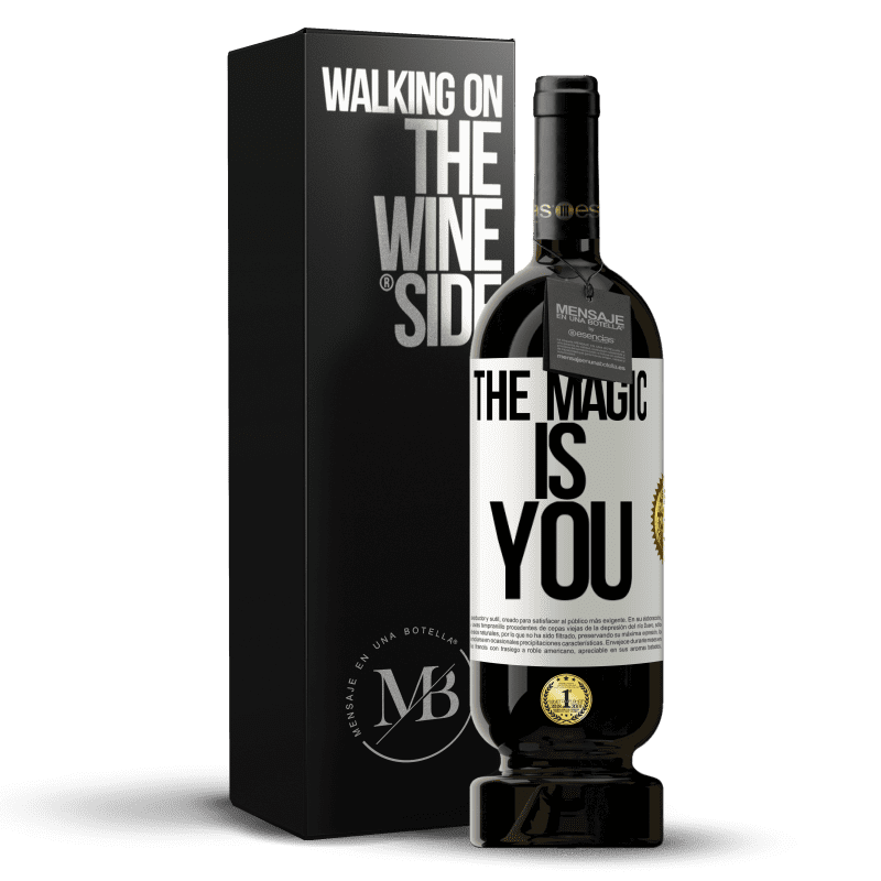 49,95 € Free Shipping | Red Wine Premium Edition MBS® Reserve The magic is you White Label. Customizable label Reserve 12 Months Harvest 2016 Tempranillo