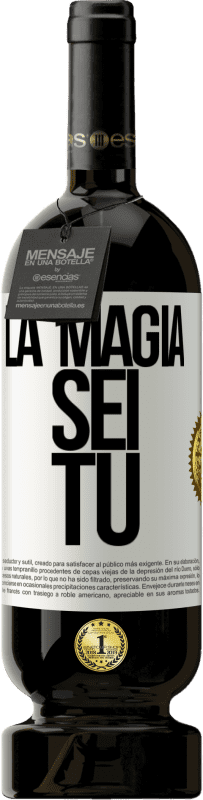 49,95 € | Vino rosso Edizione Premium MBS® Riserva La magia sei tu Etichetta Bianca. Etichetta personalizzabile Riserva 12 Mesi Raccogliere 2015 Tempranillo