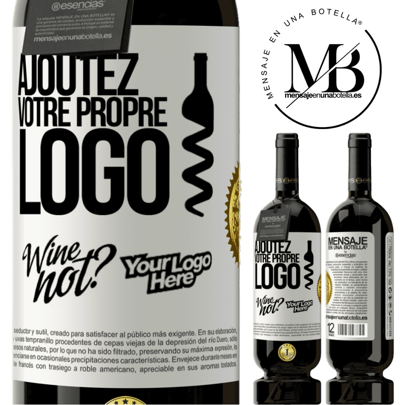 49,95 € Envoi gratuit | Vin rouge Édition Premium MBS® Réserve Ajoutez votre propre logo Étiquette Blanche. Étiquette personnalisable Réserve 12 Mois Récolte 2015 Tempranillo