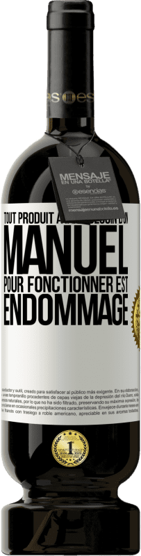 49,95 € Envoi gratuit | Vin rouge Édition Premium MBS® Réserve Tout produit ayant besoin d'un manuel pour fonctionner est endommagé Étiquette Blanche. Étiquette personnalisable Réserve 12 Mois Récolte 2016 Tempranillo