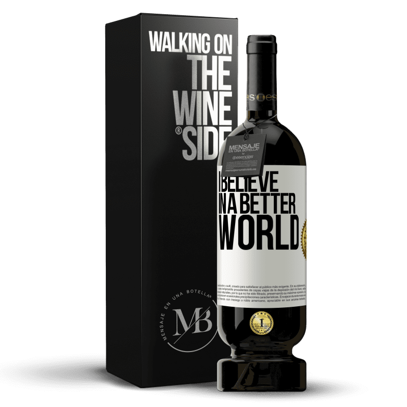 49,95 € Free Shipping | Red Wine Premium Edition MBS® Reserve I believe (IN) a better world White Label. Customizable label Reserve 12 Months Harvest 2014 Tempranillo