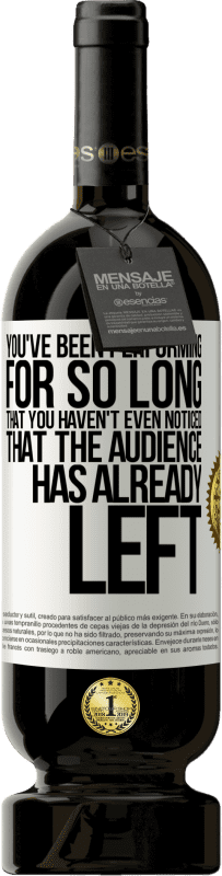 «You've been performing for so long that you haven't even noticed that the audience has already left» Premium Edition MBS® Reserve
