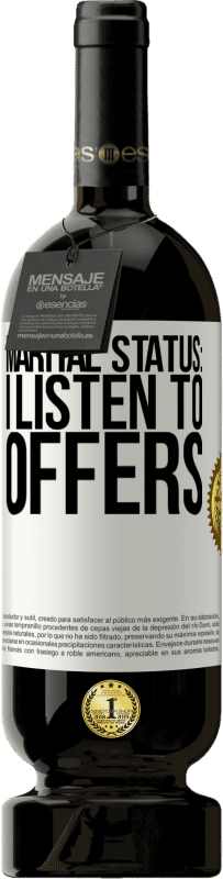 49,95 € 送料無料 | 赤ワイン プレミアム版 MBS® 予約する 婚姻状況：オファーを聞く ホワイトラベル. カスタマイズ可能なラベル 予約する 12 月 収穫 2016 Tempranillo