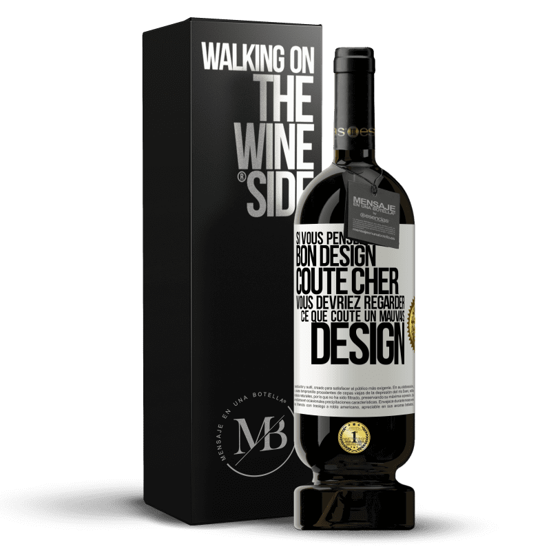 49,95 € Envoi gratuit | Vin rouge Édition Premium MBS® Réserve Si vous pensez qu'une bon design coûte cher, vous devriez regarder ce que coûte un mauvais design Étiquette Blanche. Étiquette personnalisable Réserve 12 Mois Récolte 2014 Tempranillo