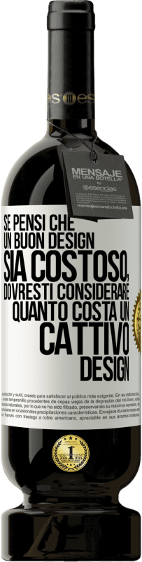 «Se pensi che un buon design sia costoso, dovresti considerare quanto costa un cattivo design» Edizione Premium MBS® Riserva