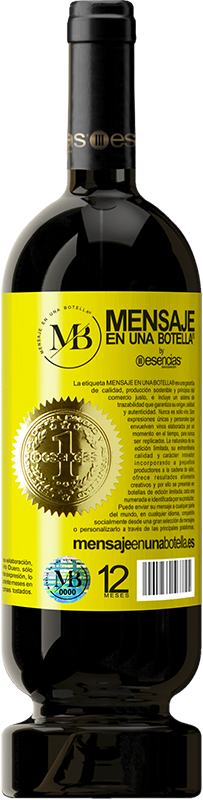 «99% passion, 1% wine» Édition Premium MBS® Réserve