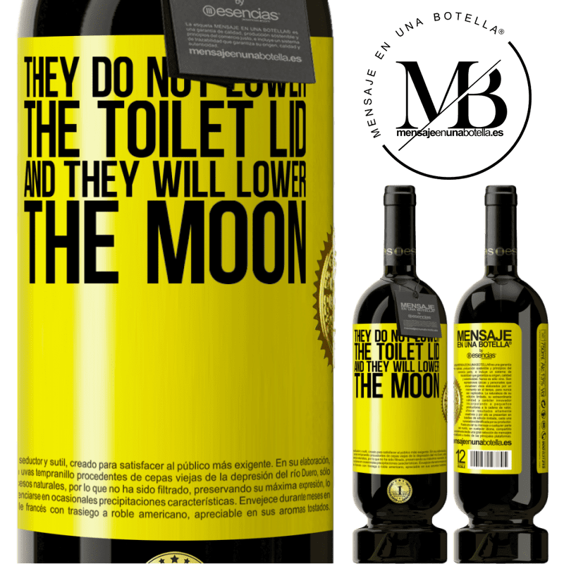 49,95 € Free Shipping | Red Wine Premium Edition MBS® Reserve They do not lower the toilet lid and they will lower the moon Yellow Label. Customizable label Reserve 12 Months Harvest 2015 Tempranillo