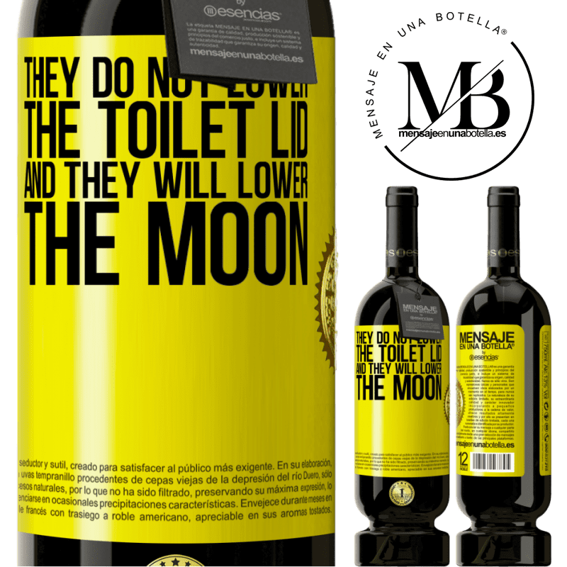 29,95 € Free Shipping | Red Wine Premium Edition MBS® Reserva They do not lower the toilet lid and they will lower the moon Yellow Label. Customizable label Reserva 12 Months Harvest 2014 Tempranillo