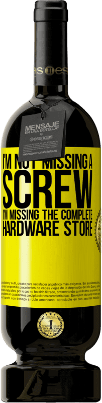 «I'm not missing a screw, I'm missing the complete hardware store» Premium Edition MBS® Reserve