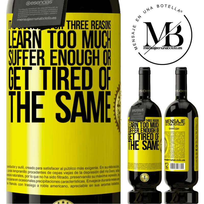 49,95 € Free Shipping | Red Wine Premium Edition MBS® Reserve It is changed for three reasons. Learn too much, suffer enough or get tired of the same Yellow Label. Customizable label Reserve 12 Months Harvest 2013 Tempranillo