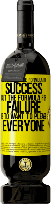 «Я не знаю формулу успеха, но формула неудачи - хотеть угодить всем» Premium Edition MBS® Бронировать