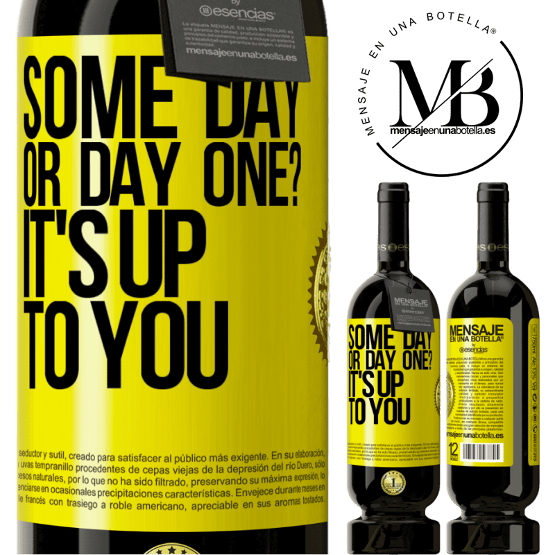29,95 € Free Shipping | Red Wine Premium Edition MBS® Reserva some day, or day one? It's up to you Yellow Label. Customizable label Reserva 12 Months Harvest 2014 Tempranillo