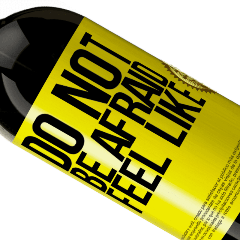 39,95 € | Red Wine Premium Edition MBS® Reserva Do not be afraid. Feel like Yellow Label. Customizable label Reserva 12 Months Harvest 2014 Tempranillo