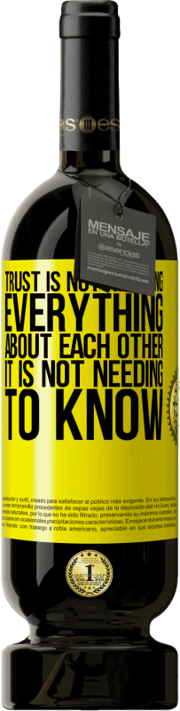 «信任并不了解彼此的一切。不需要知道» 高级版 MBS® 预订